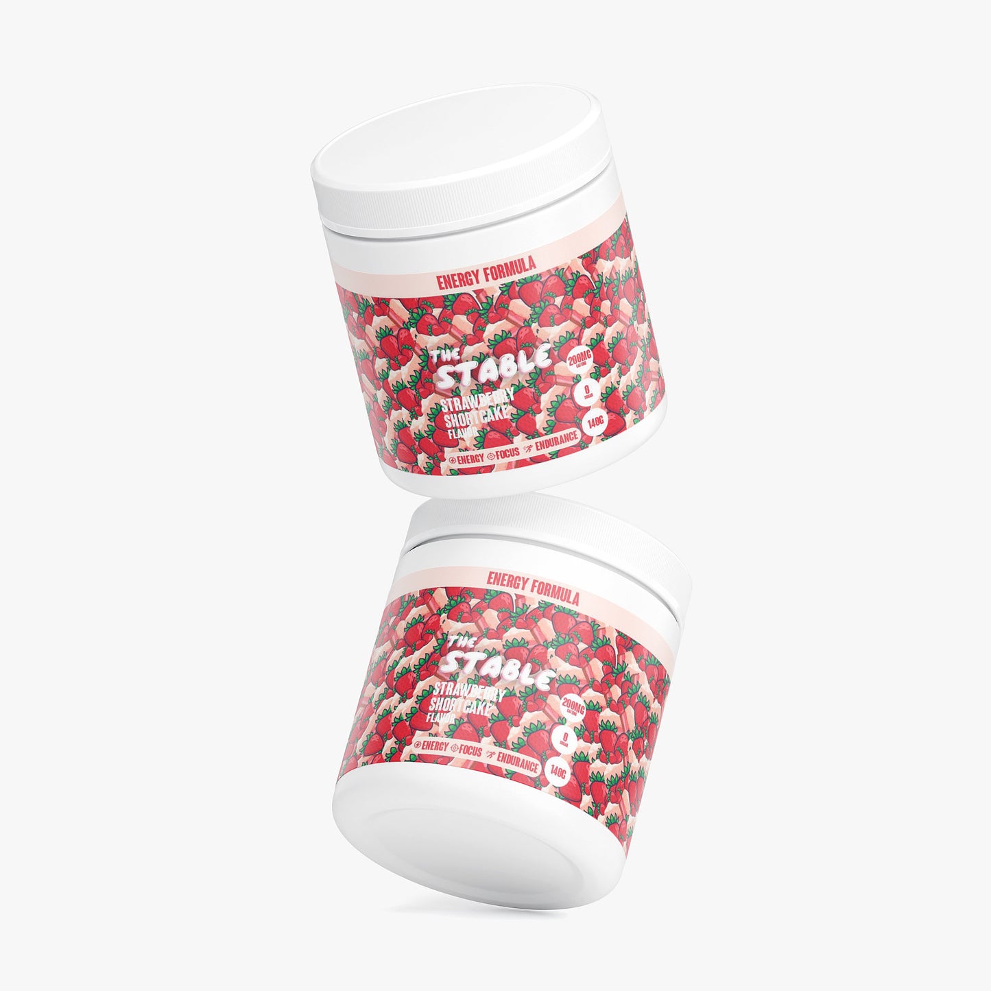 Energy Powder (Strawberry Shortcake)